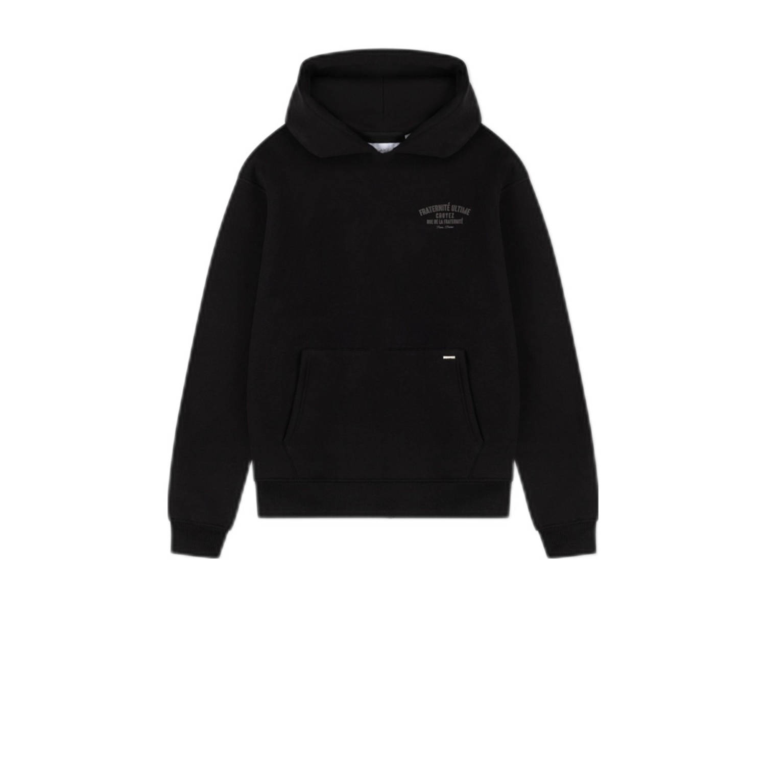 Croyez hoodie zwart