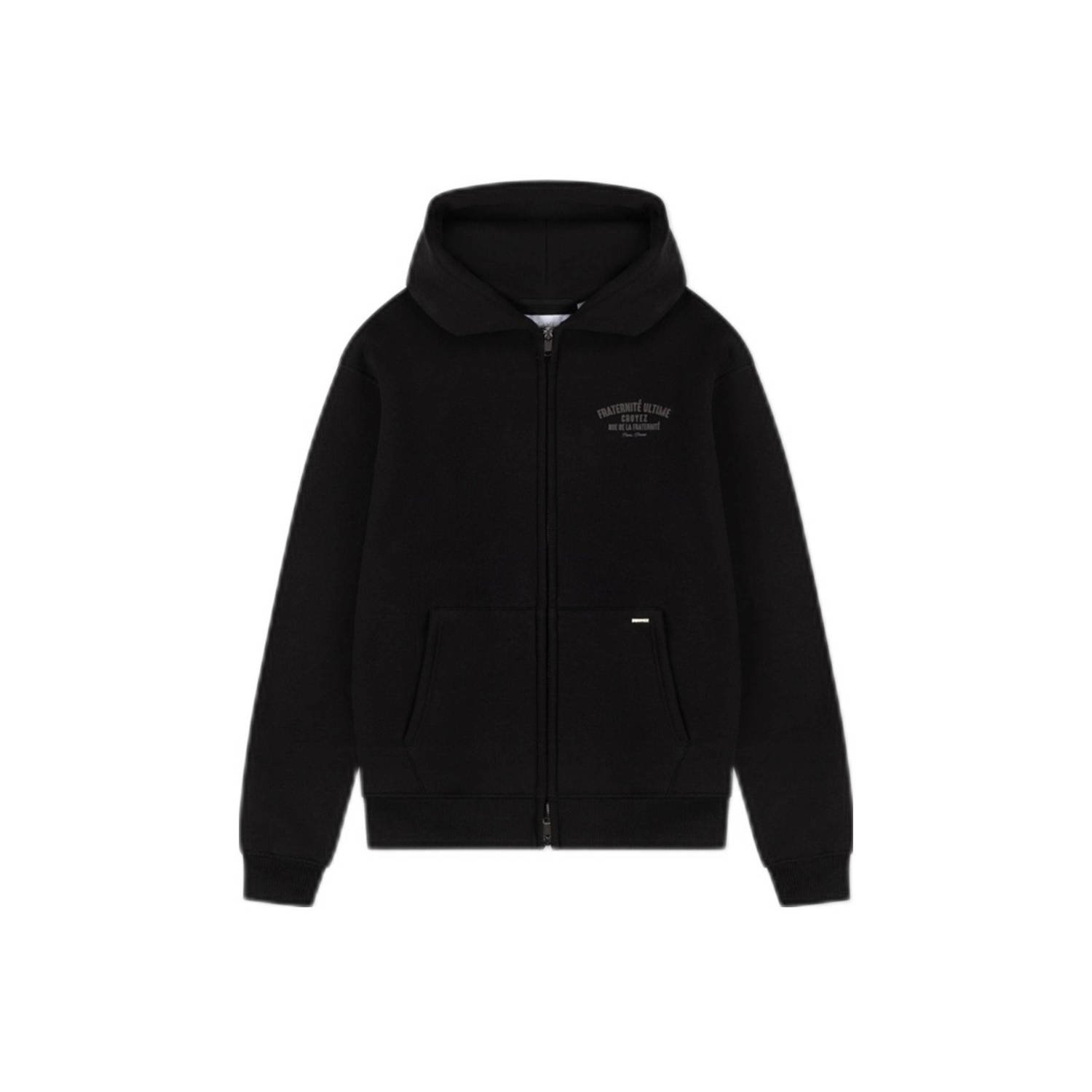 Croyez sweatvest zwart