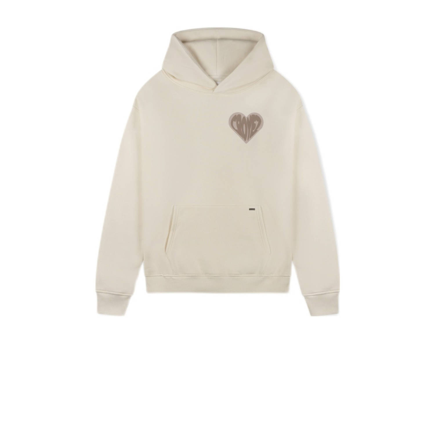 Croyez hoodie ecru