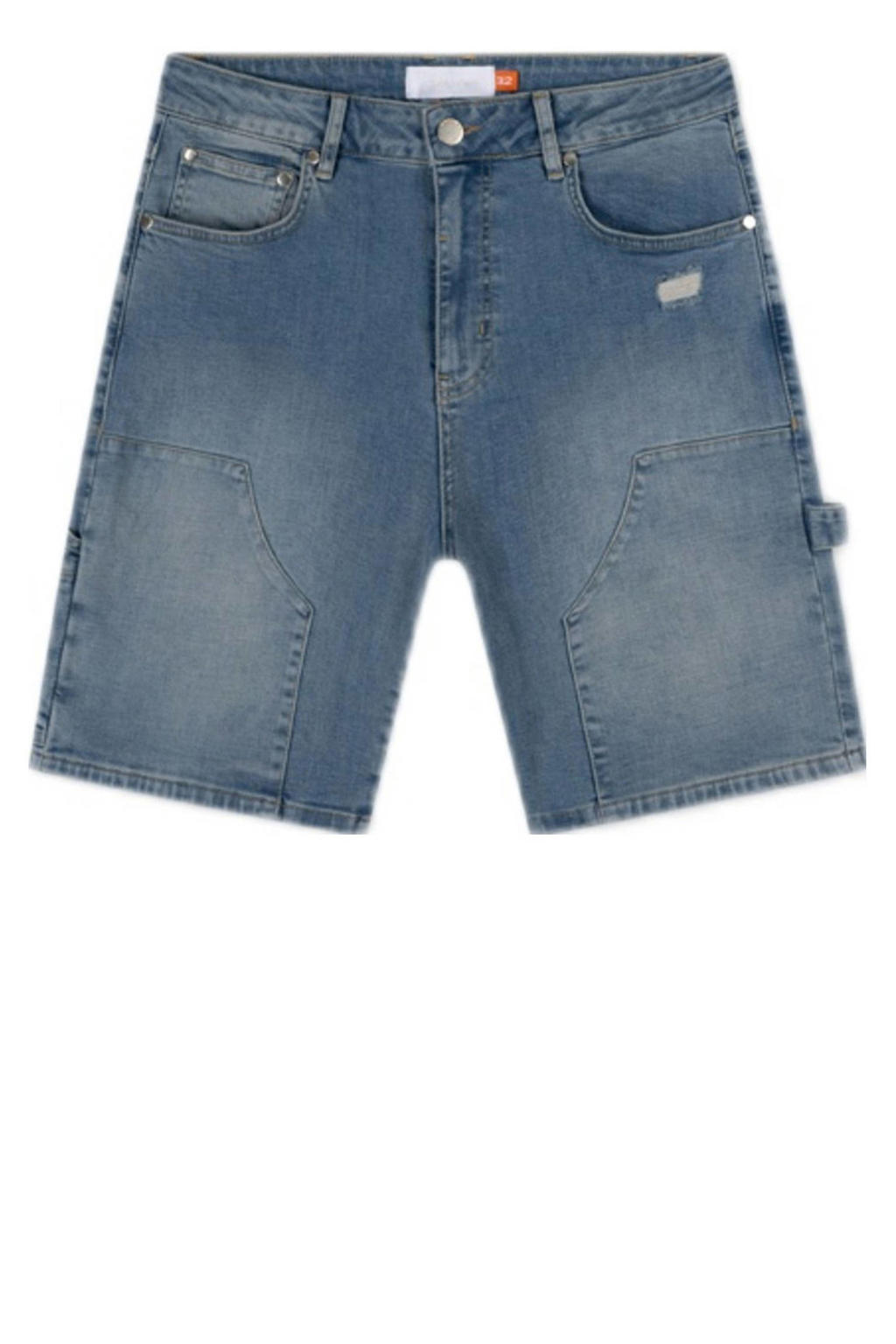 Croyez denim regular short blauw