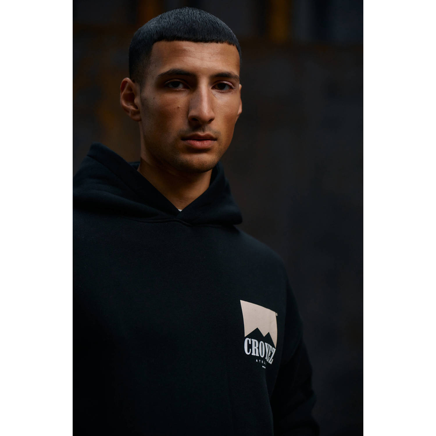 Croyez hoodie zwart