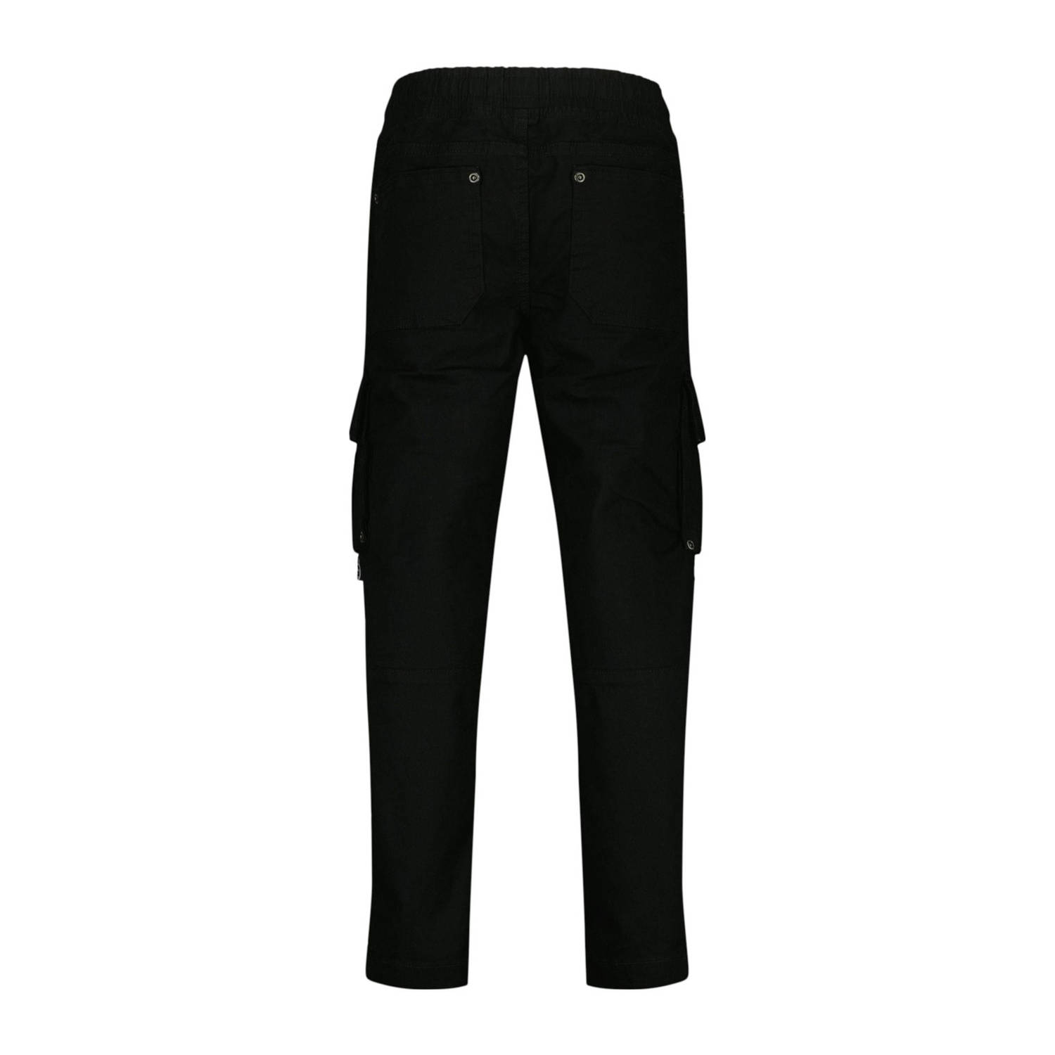 Vingino loose fit cargo jeans zwart