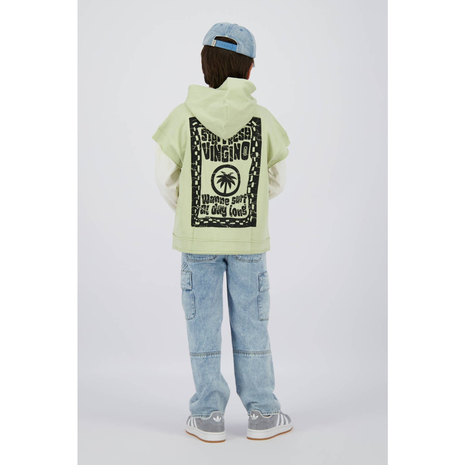 Vingino relaxed light blue denim