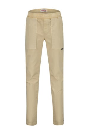 straight casual broek beige