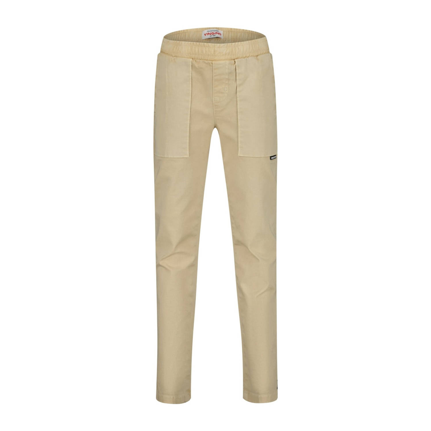 Vingino straight casual broek beige