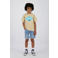 Vingino regular short medium blue denim