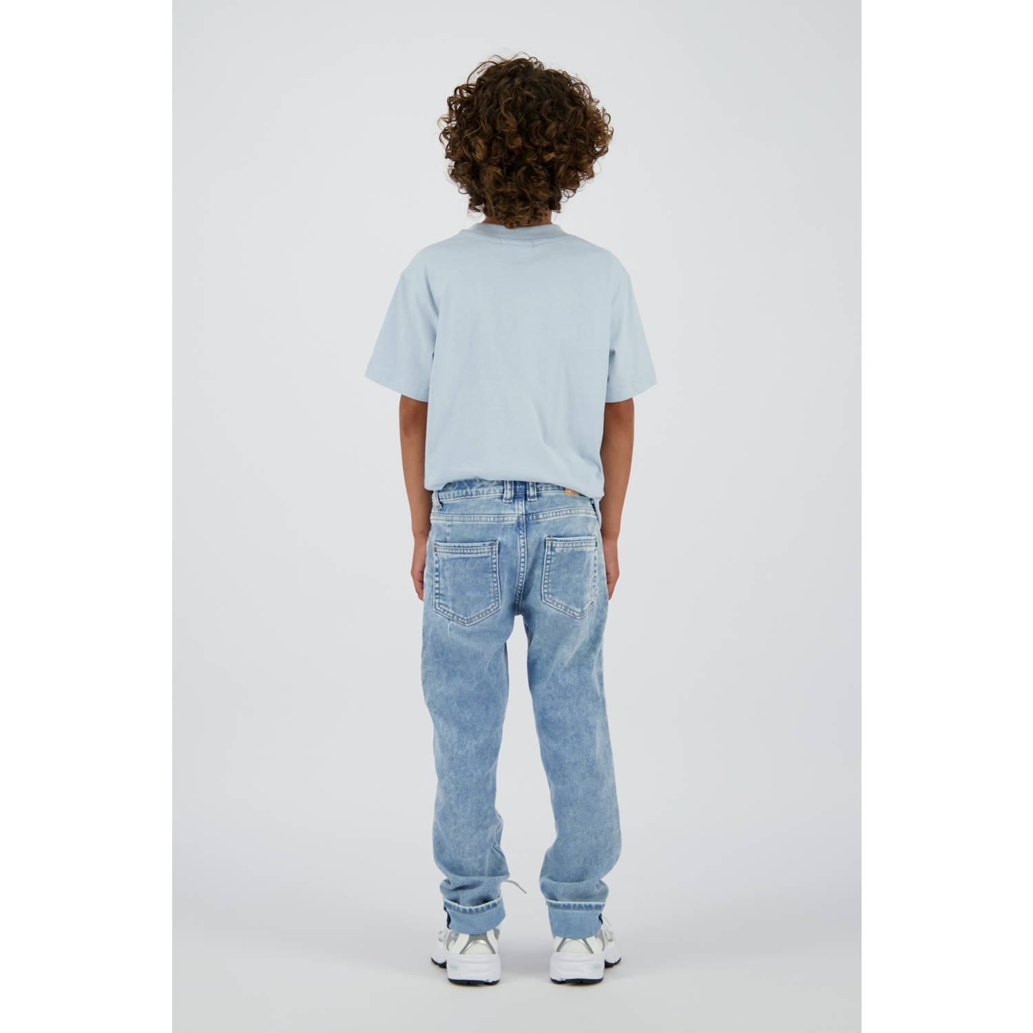 Vingino straight leg jeans light blue denim
