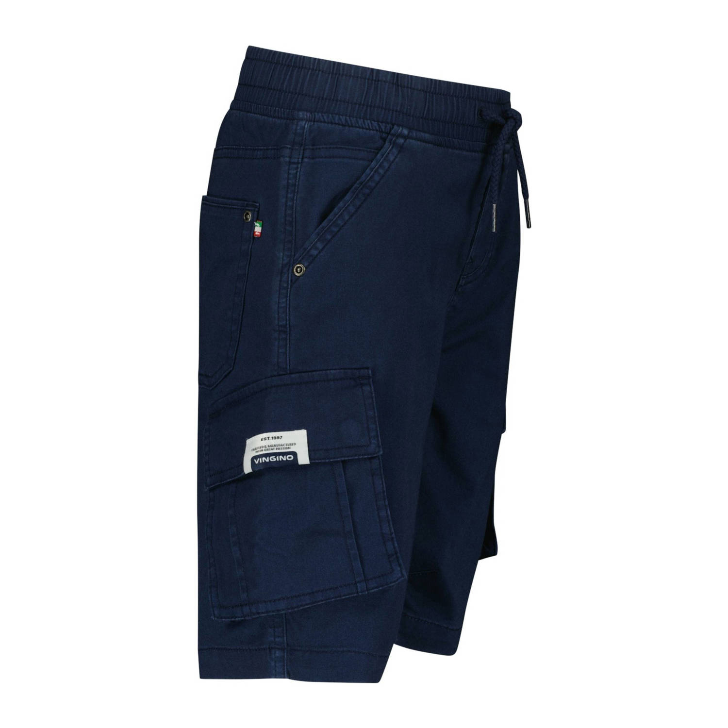 Vingino regular cargo short donkerblauw