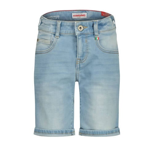Vingino regular denim short light blue denim afbeelding