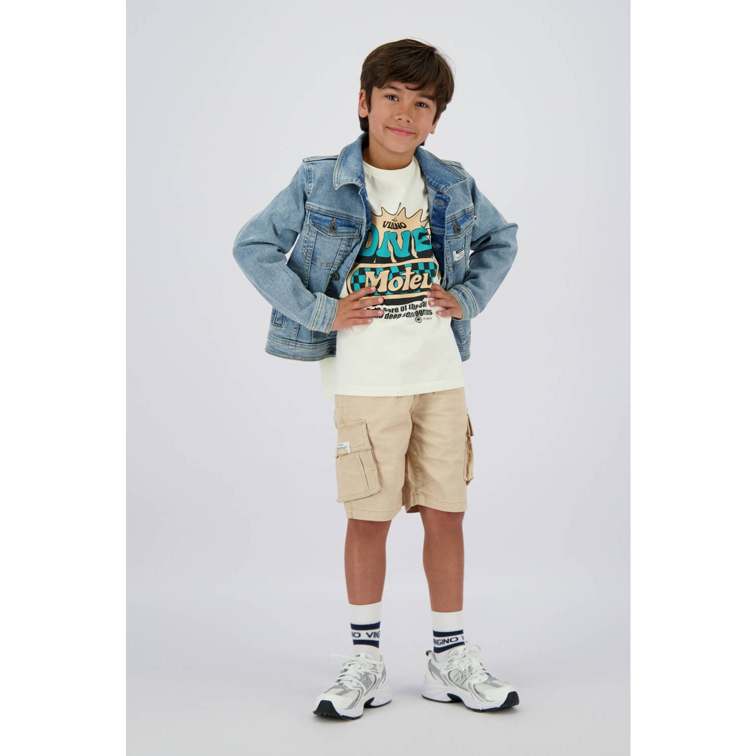 Vingino regular cargo short zand