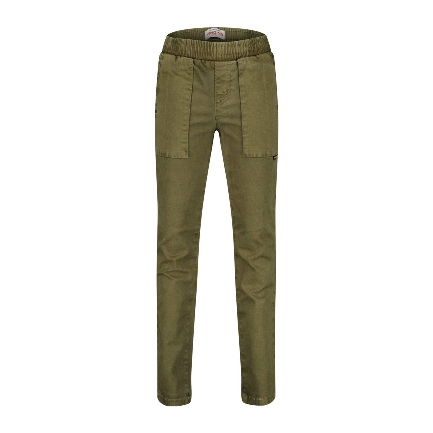Vingino straight casual broek groen