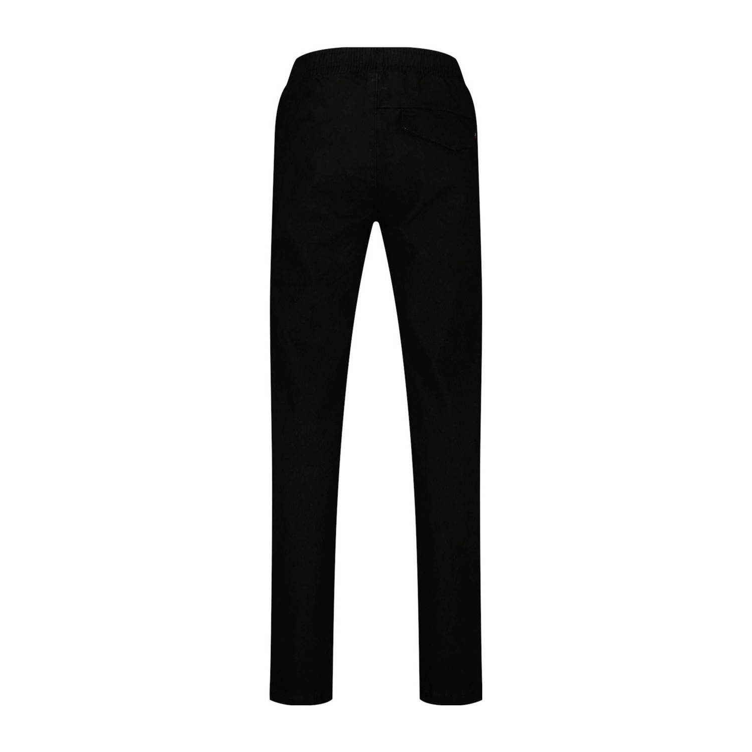 Vingino straight casual broek zwart