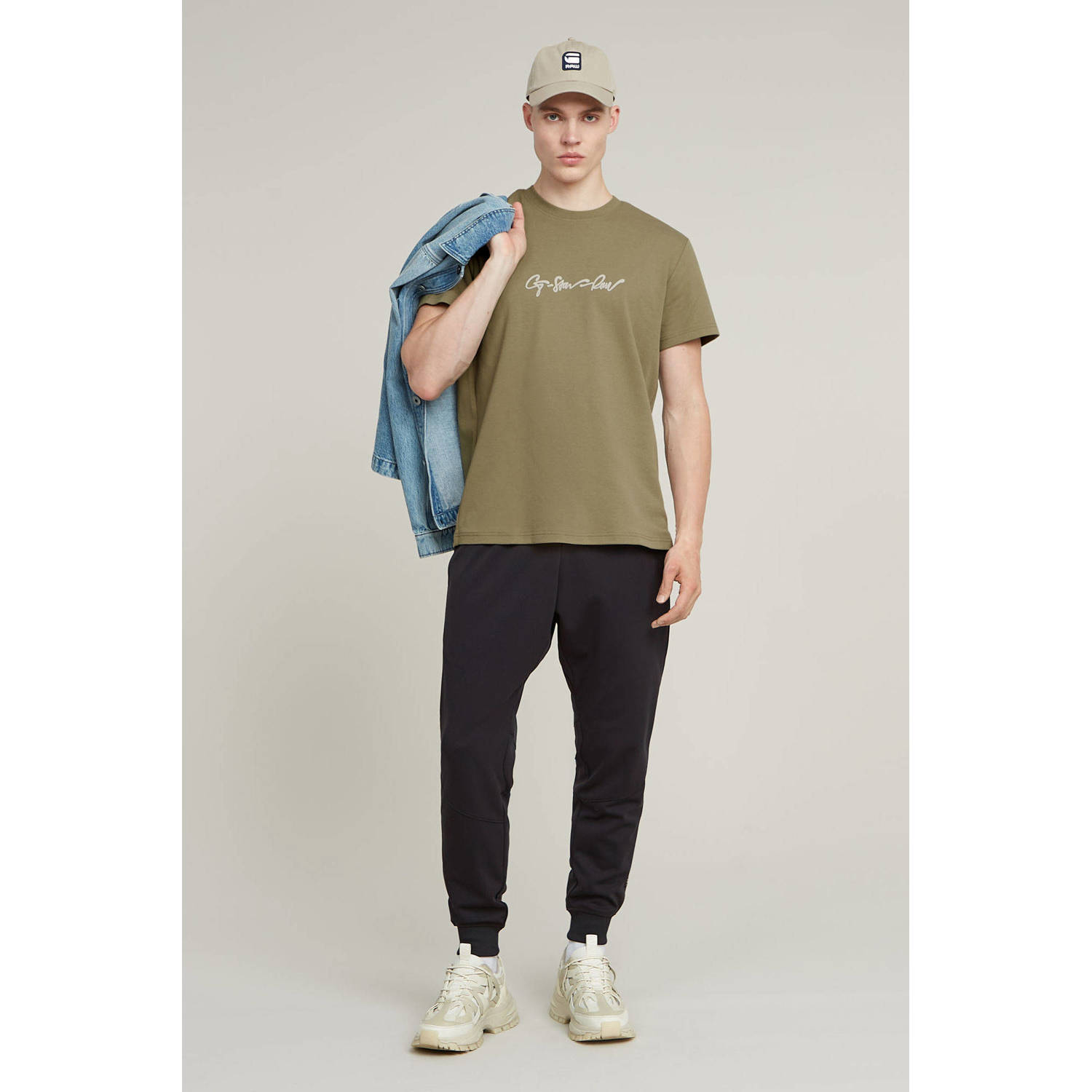 G-STAR T-shirt groen