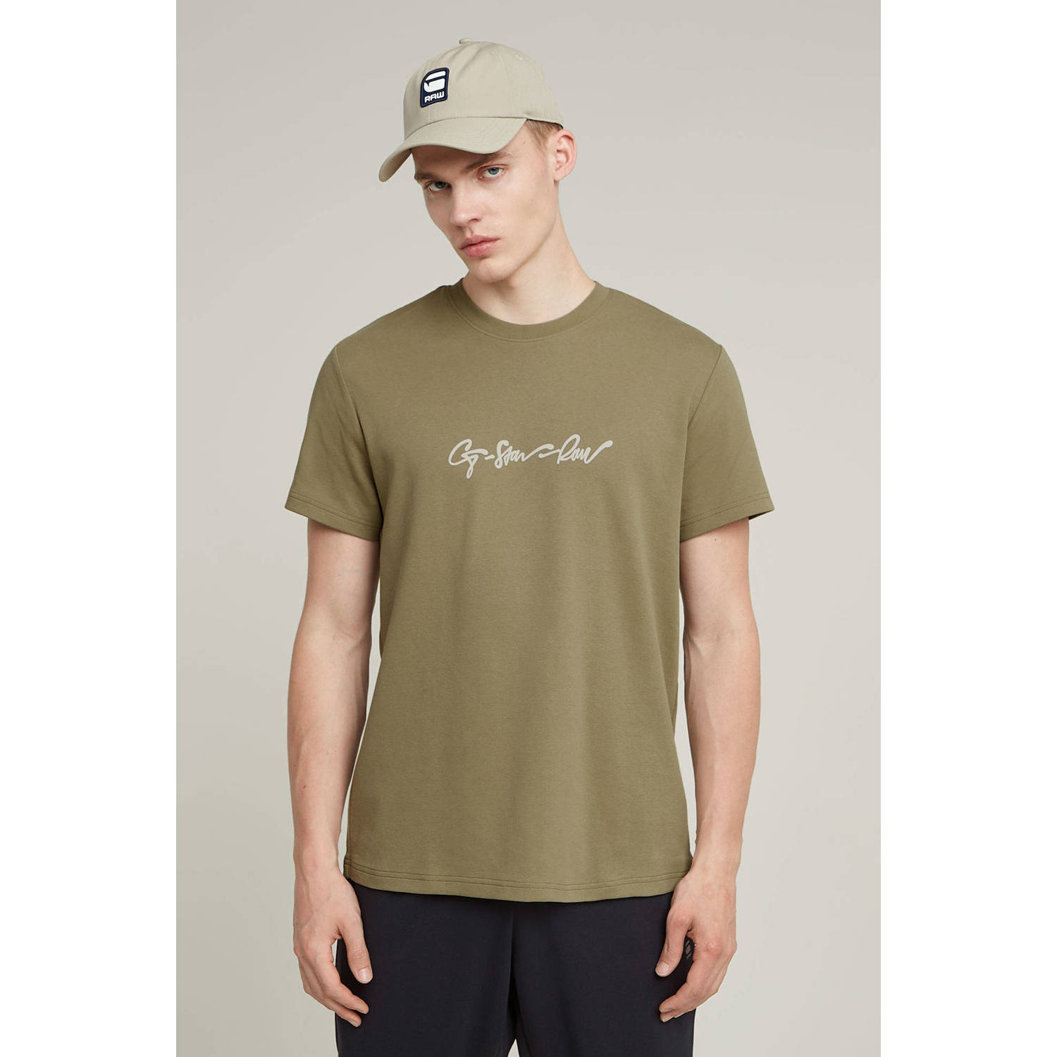 G-STAR T-shirt groen