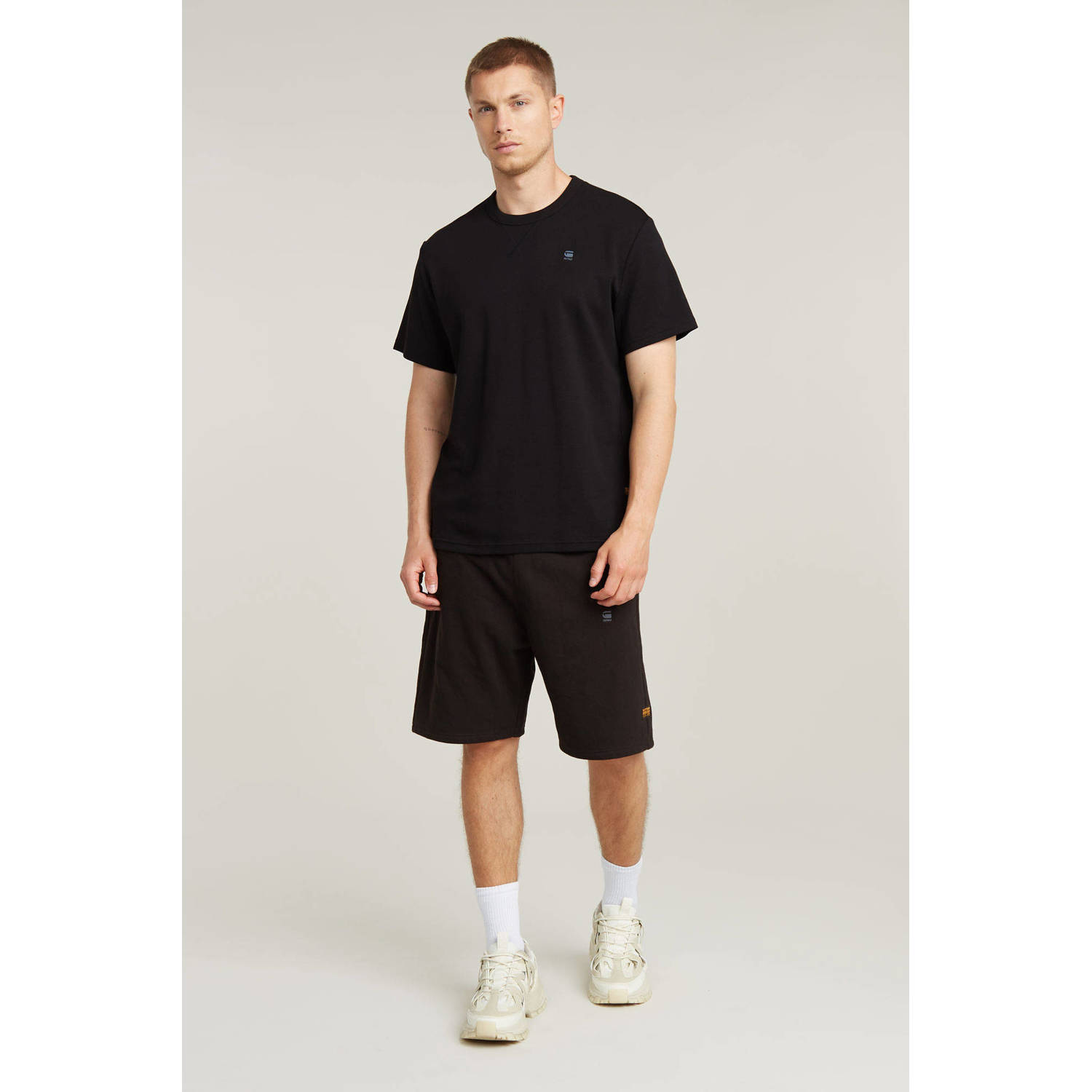 G-STAR regular fit T-shirt Nifous zwart