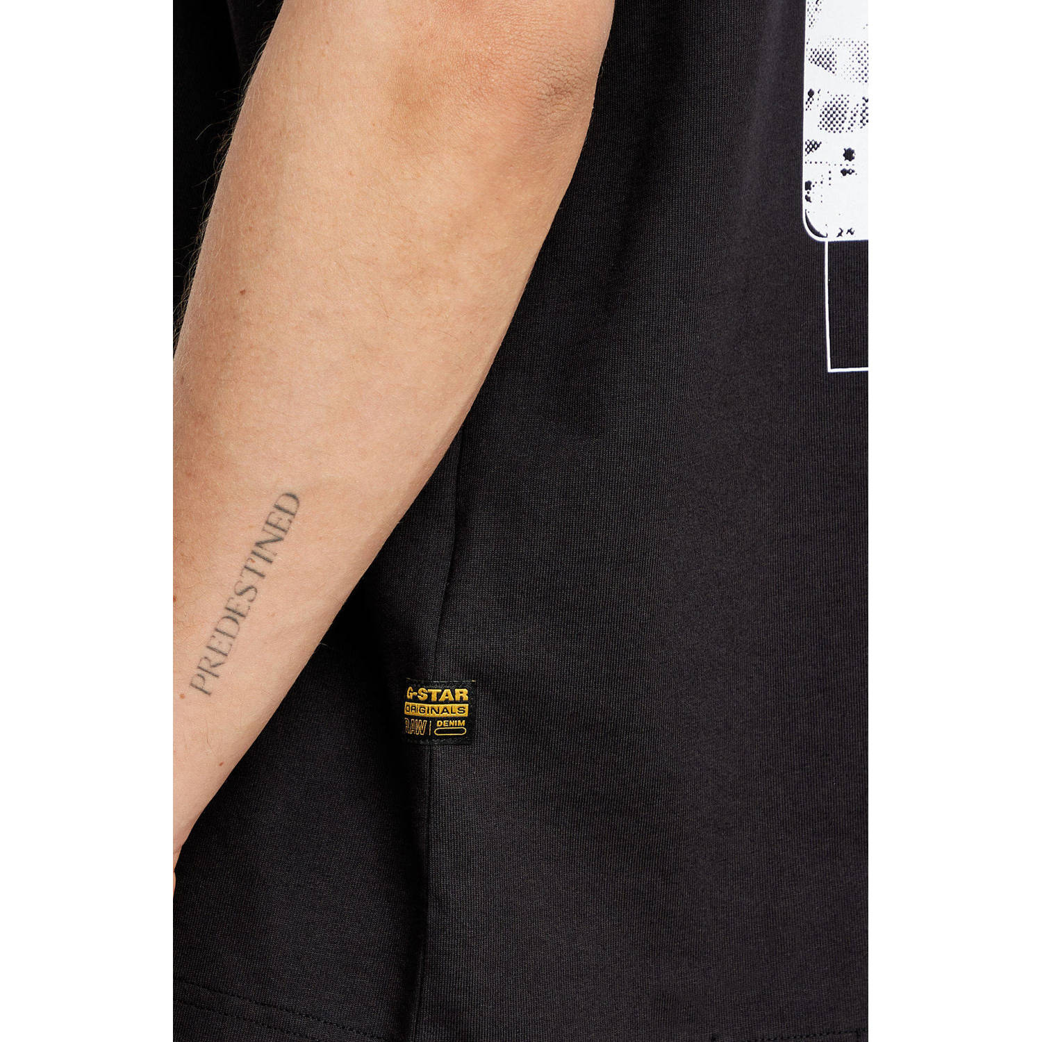 G-STAR T-shirt zwart
