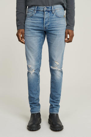 3301 slim fit jeans blauw