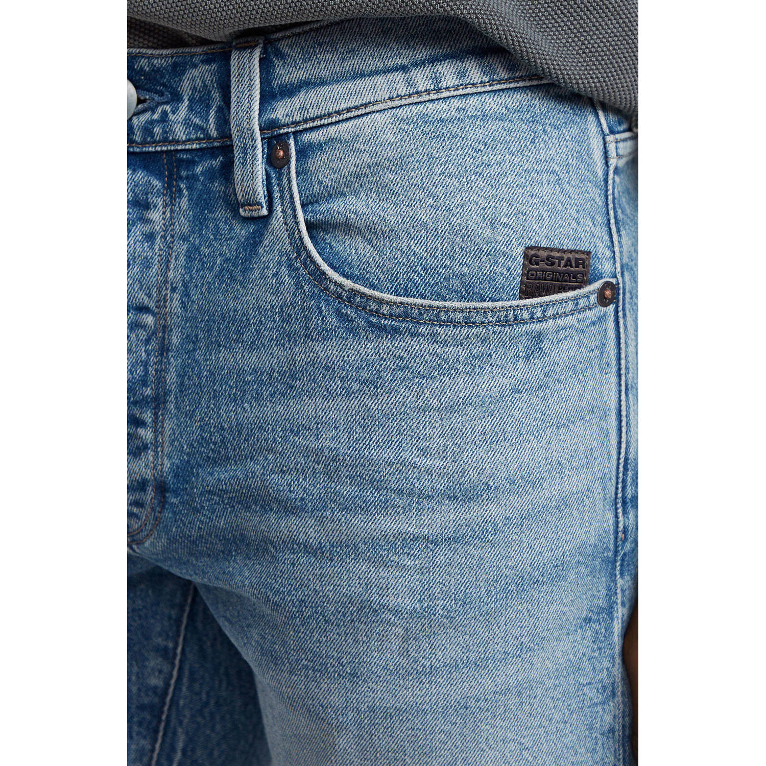 G-STAR 3301 slim fit jeans blauw