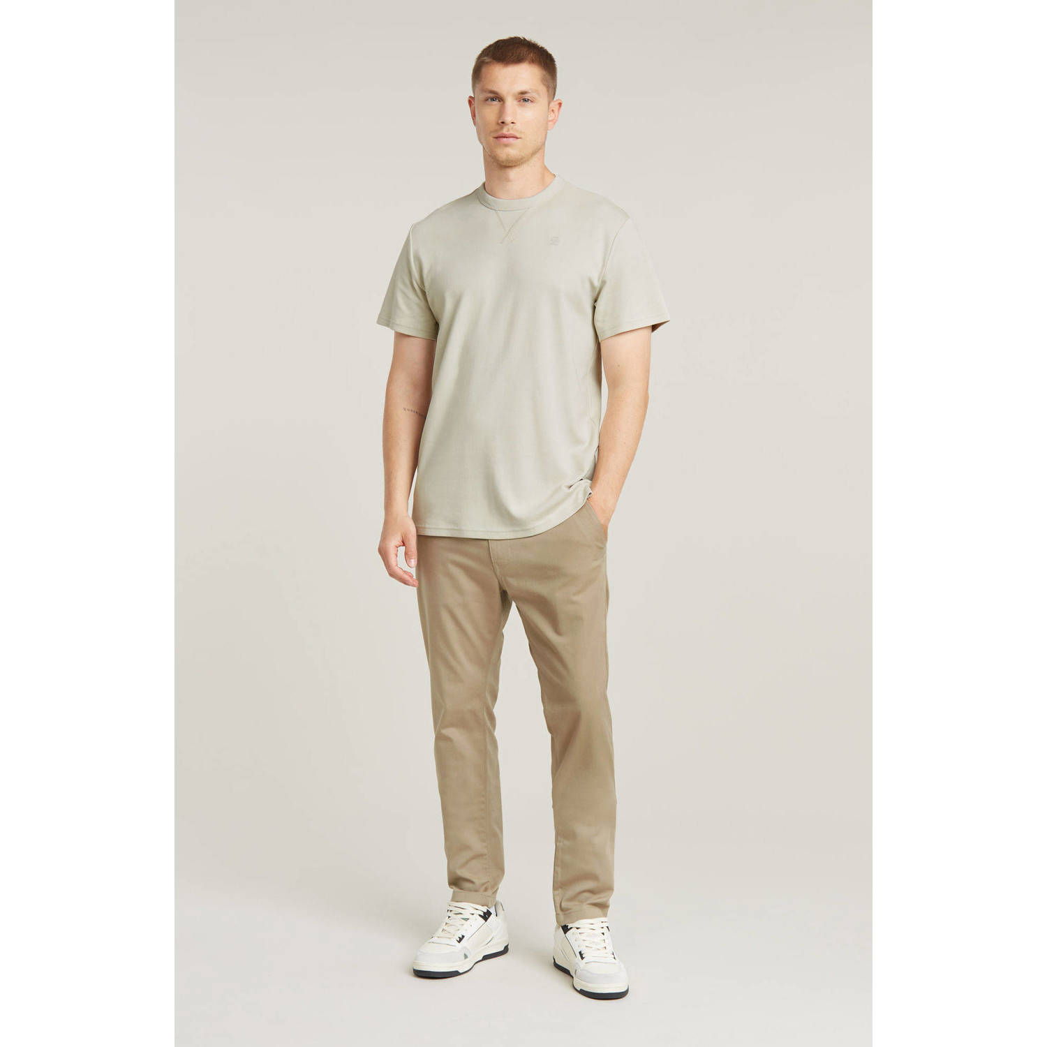 G-STAR regular fit T-shirt Nifous ecru