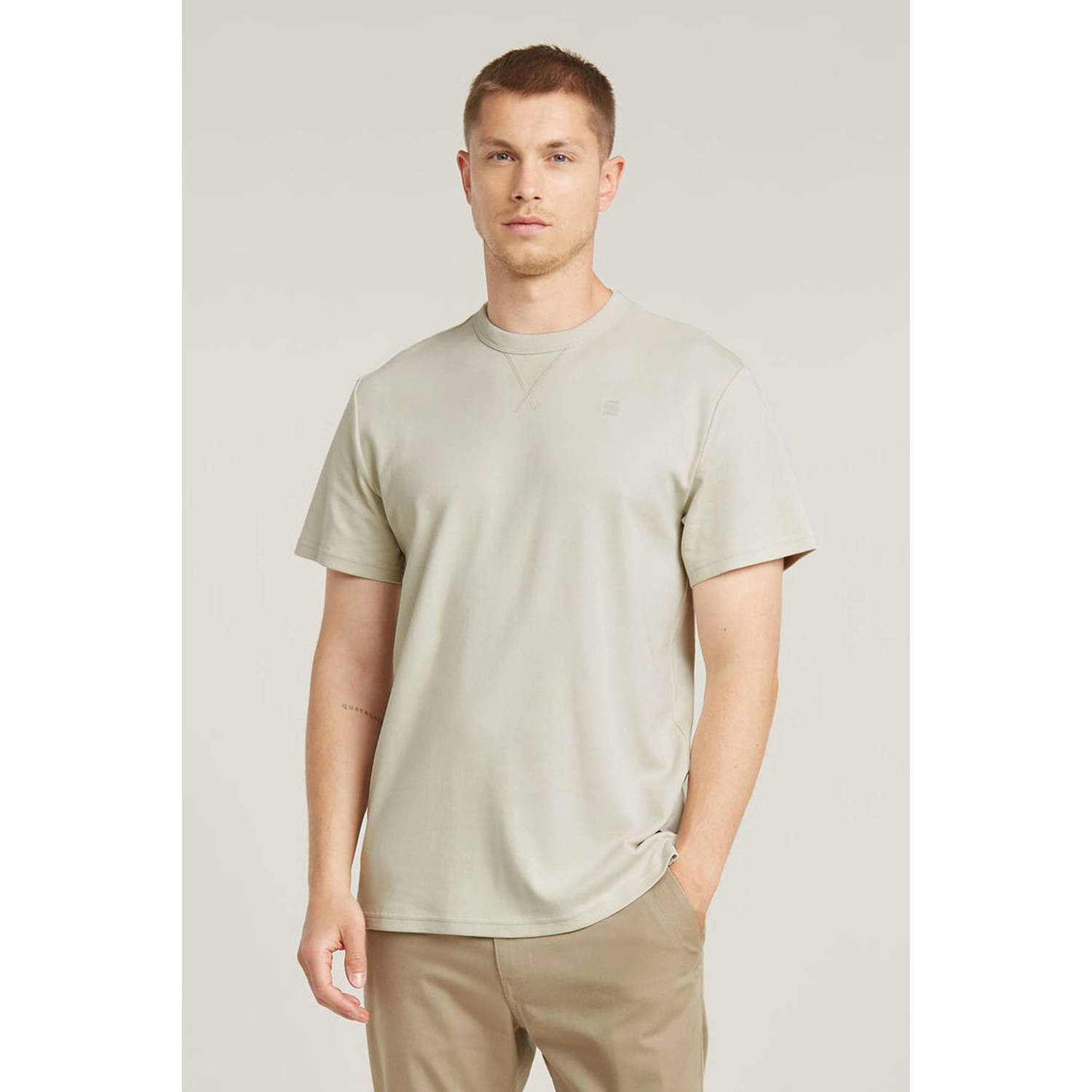 G-Star Raw T-shirt D24449-C812 NIFOUS-1603 BRIGHT WHITE