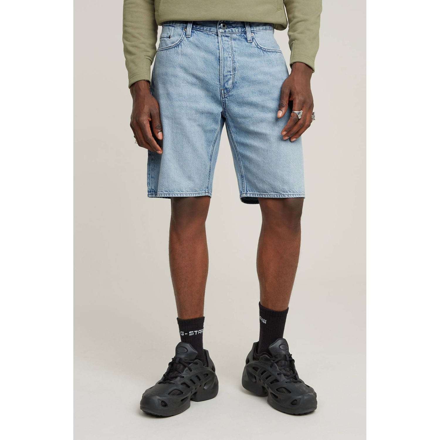 G-Star RAW Dakota Short Clean Edge Lichtblauw Heren