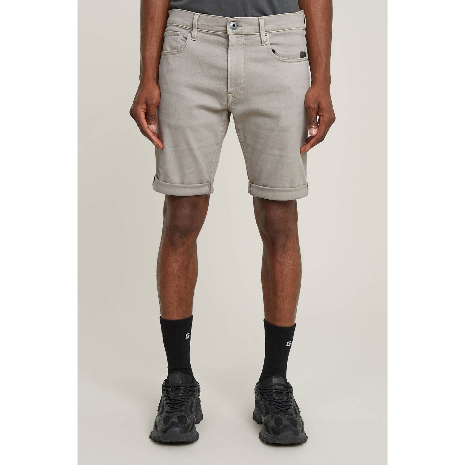 G-Star Raw Korte slim fit jeans in 5-pocketmodel