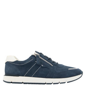 leren sneakers blauw