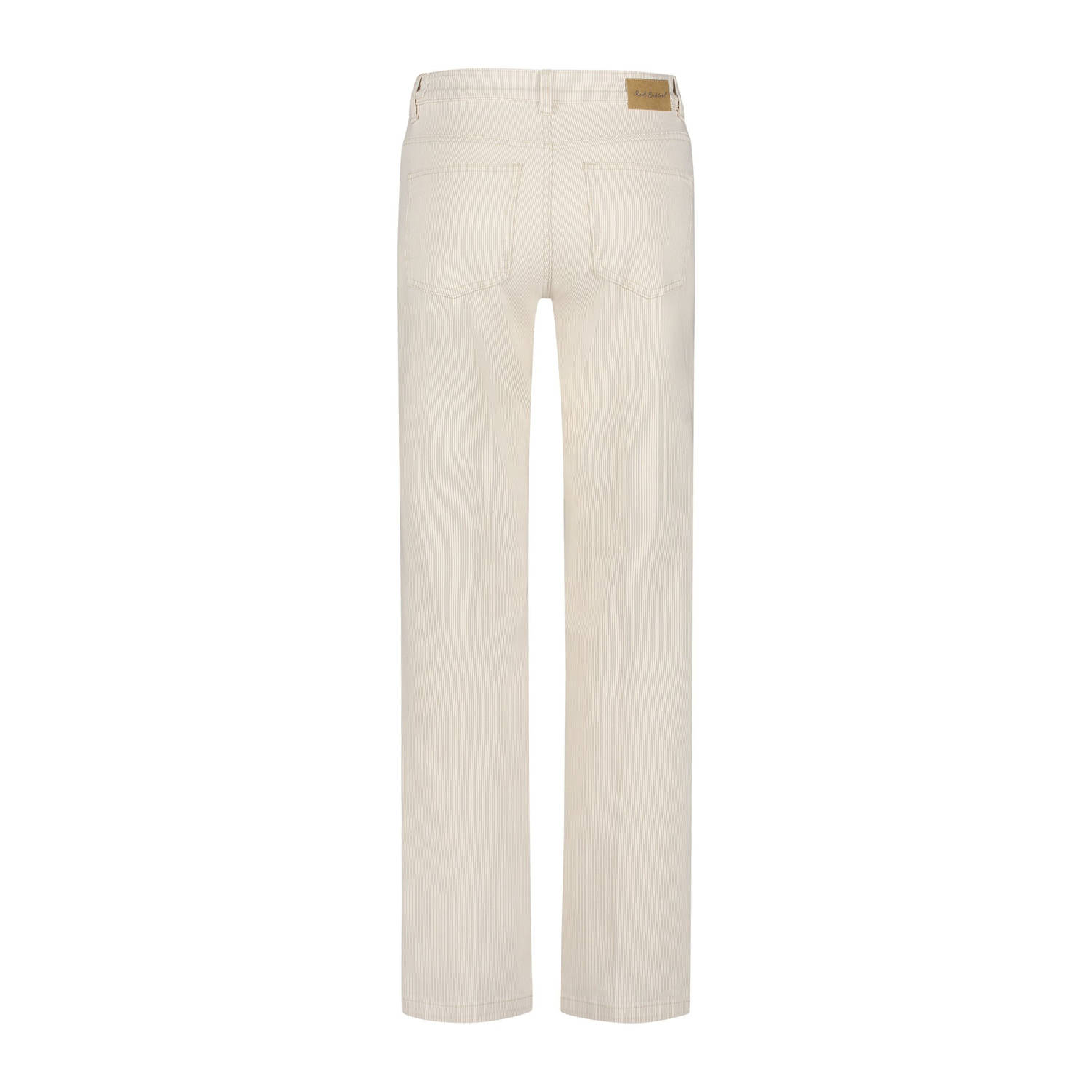 Red Button high waist wide leg jeans zand