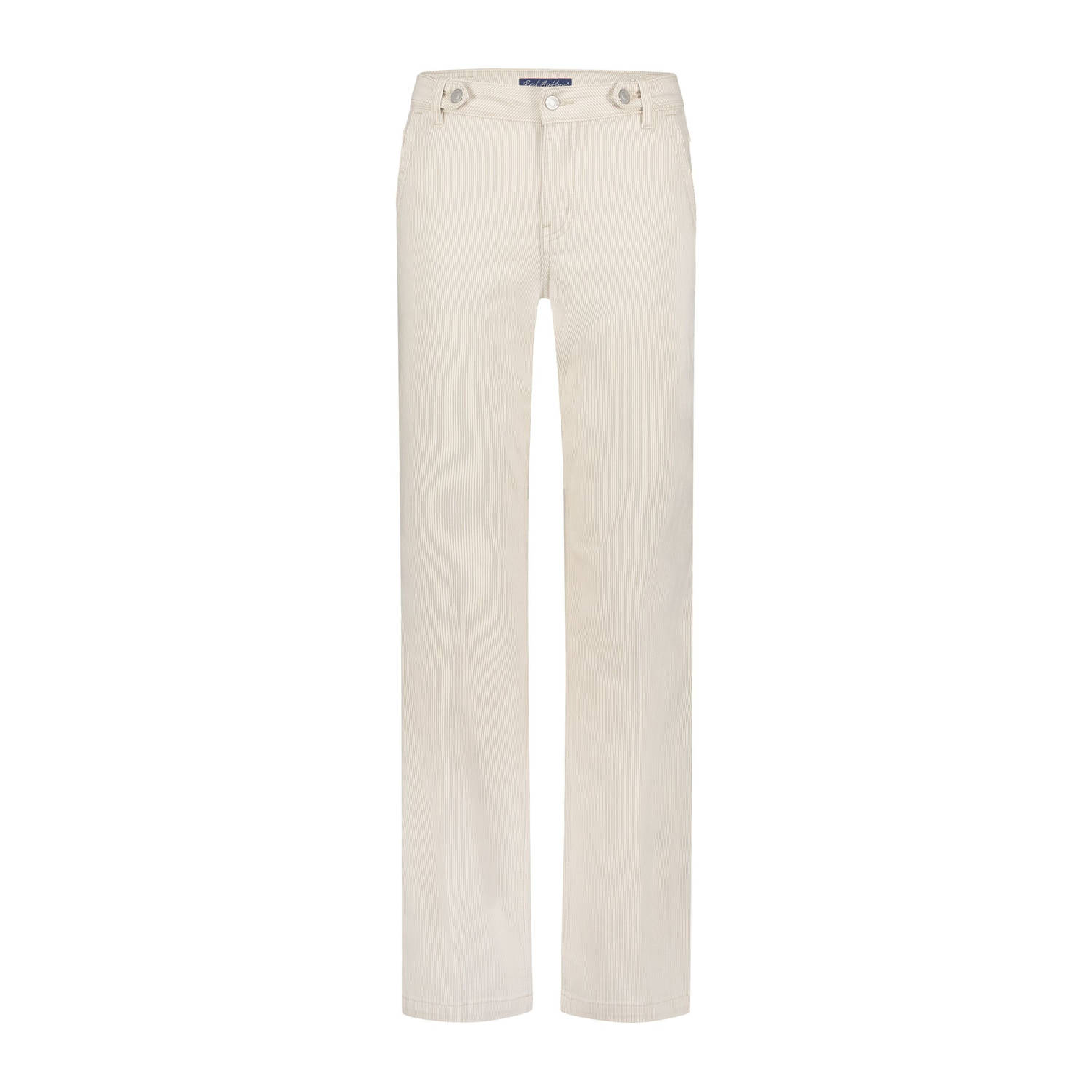 Red Button high waist wide leg jeans zand