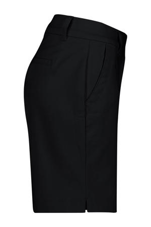 slim high waist casual short zwart
