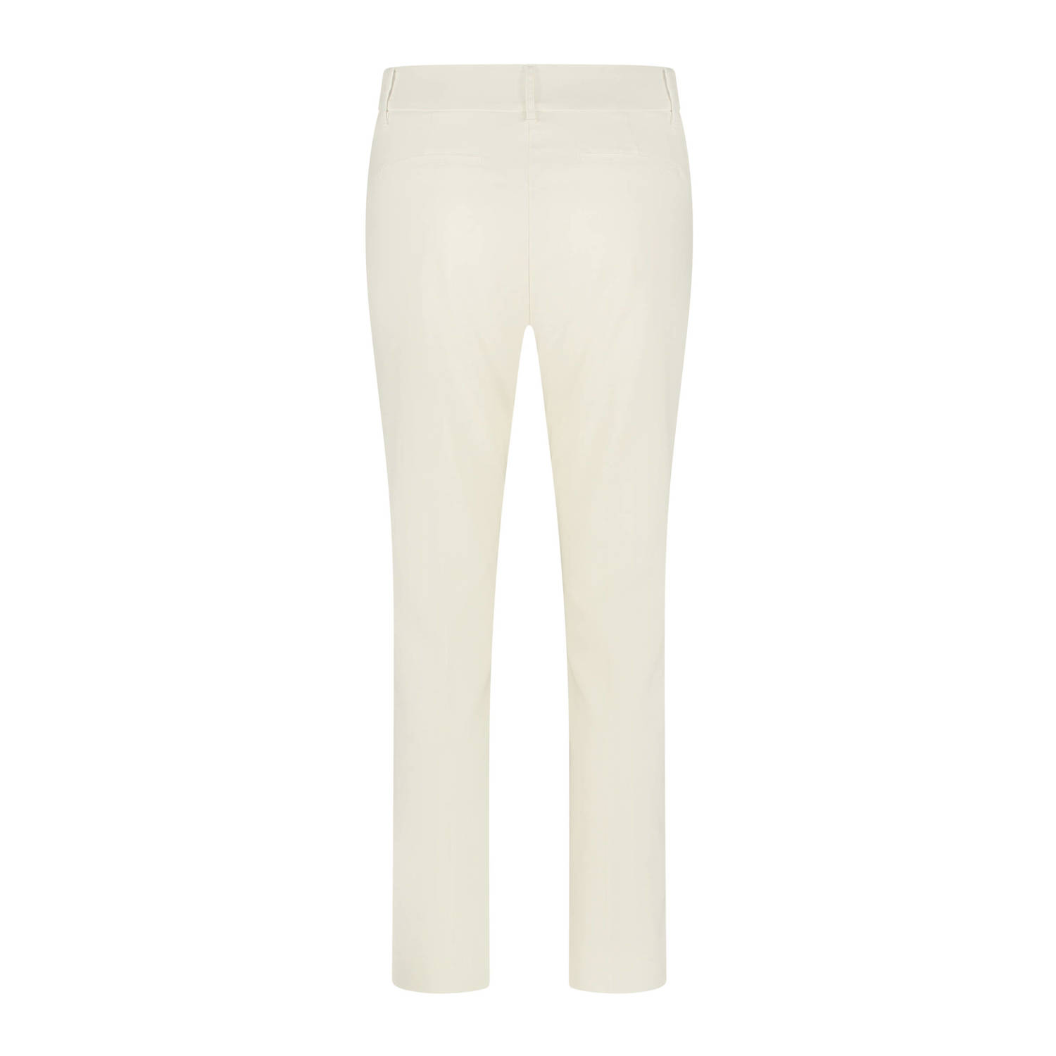 Red Button tapered high waist pantalon ecru