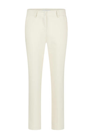 tapered high waist pantalon ecru