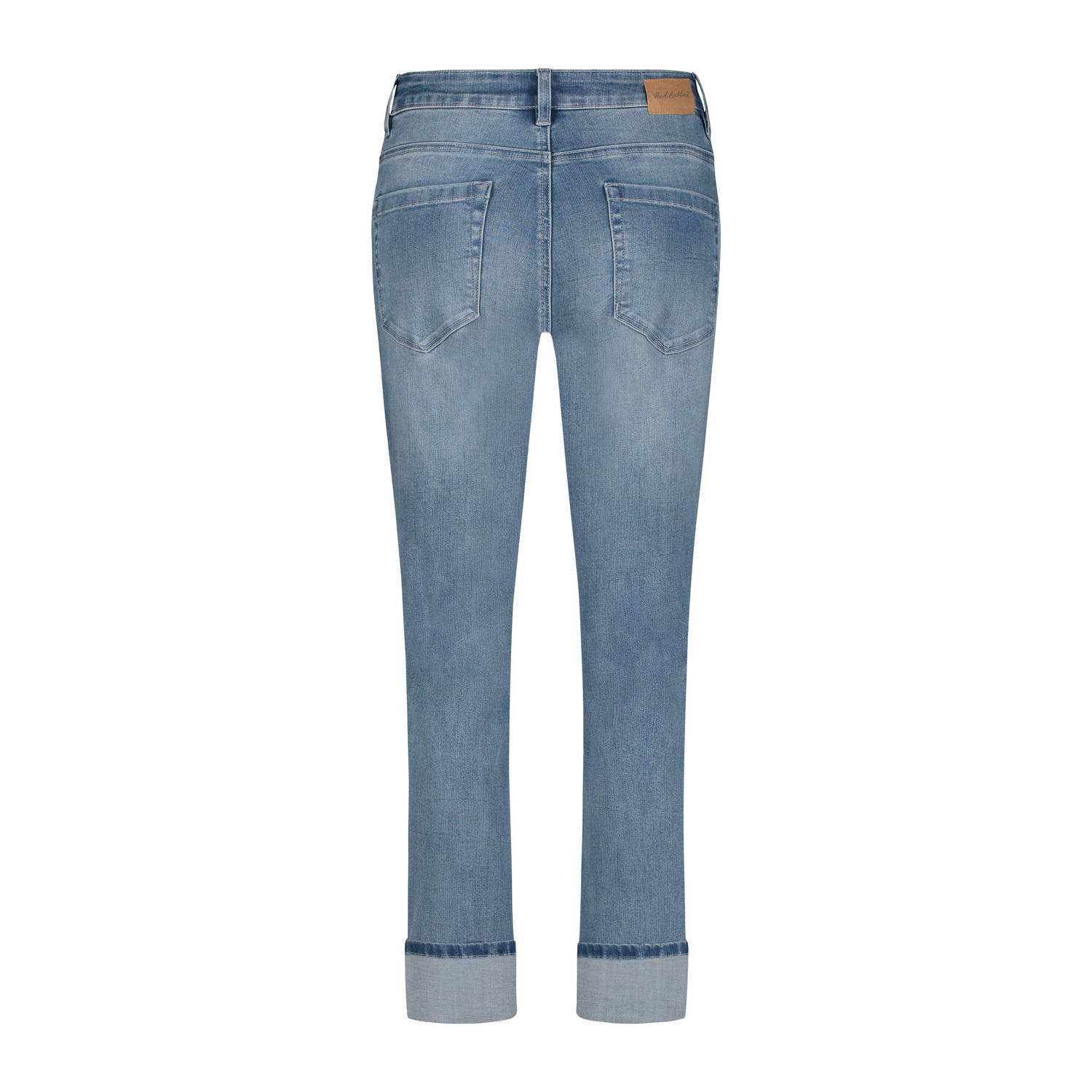Red Button regular waist slim fit jeans medium blue denim