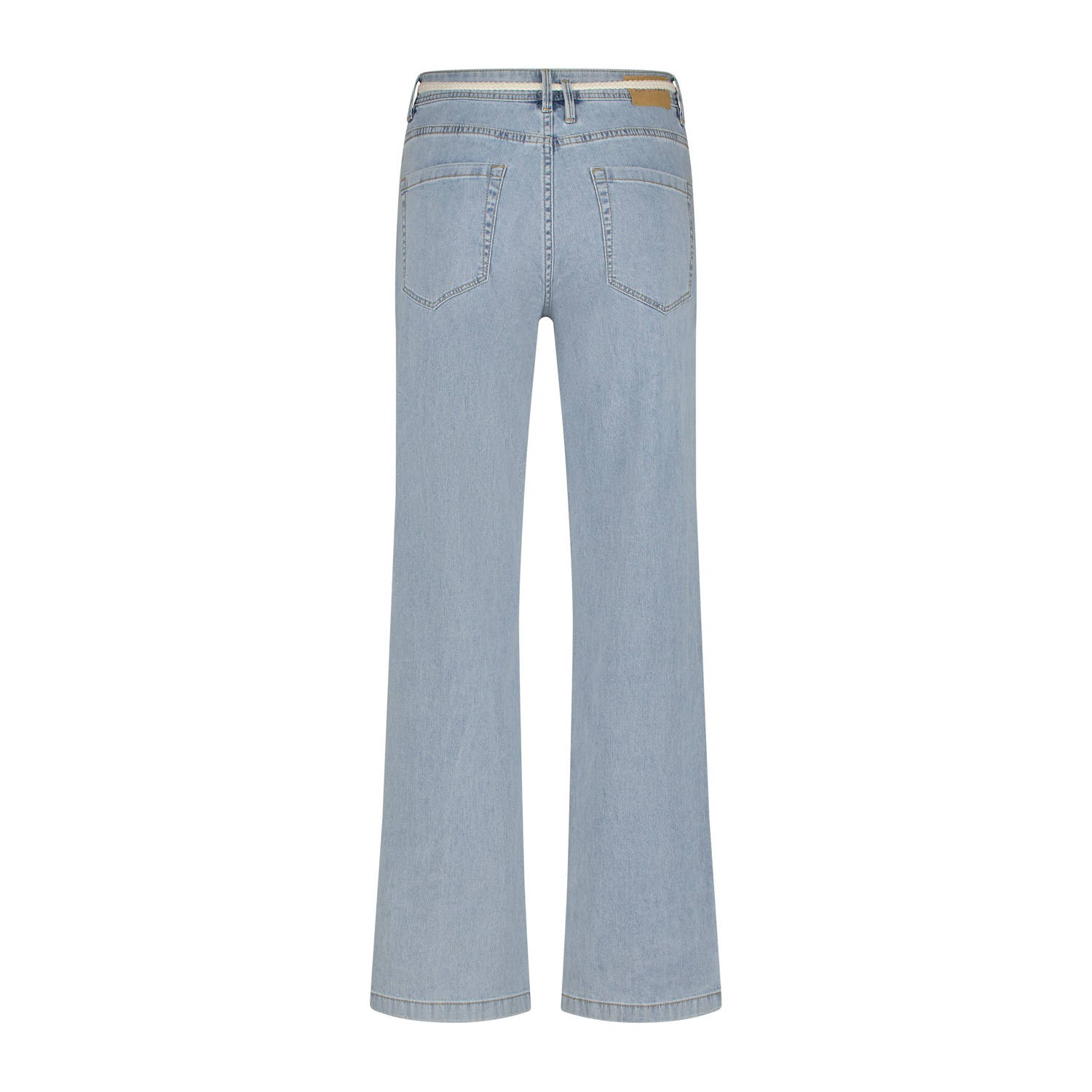 Red Button high waist wide leg jeans light blue denim