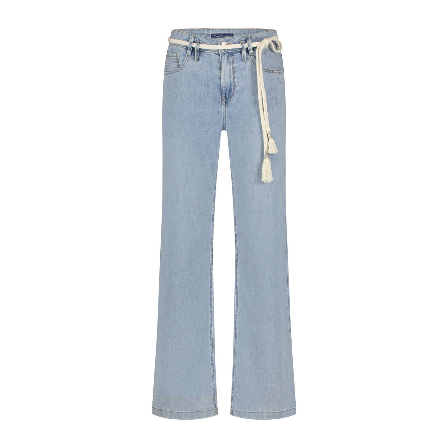 Red Button high waist wide leg jeans light blue denim
