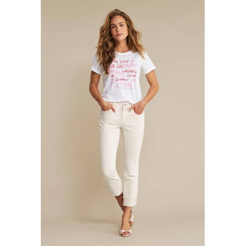 Red Button ecru jeans afbeelding
