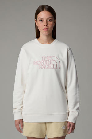 sweater wit/lichtroze