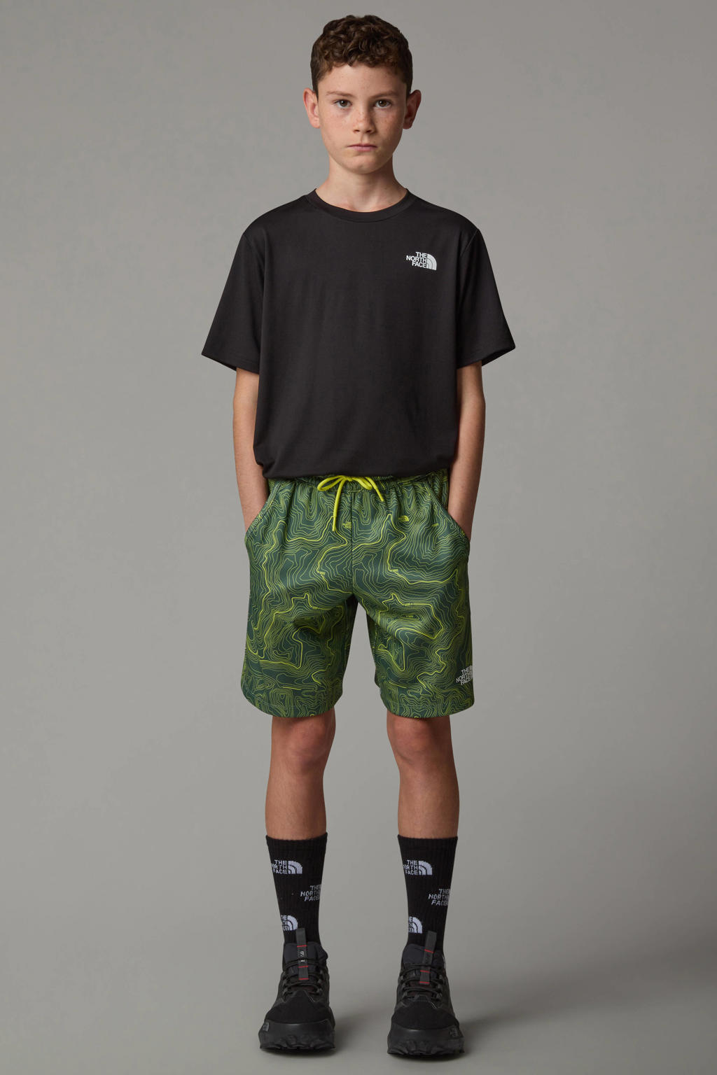 The North Face T-shirt New 24/7 zwart