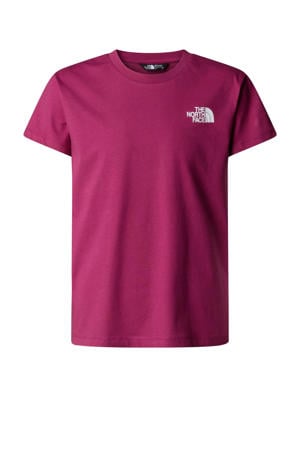 T-shirt Box NSE donkerrood