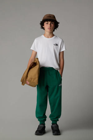 T-shirt Simple Dome wit/zwart