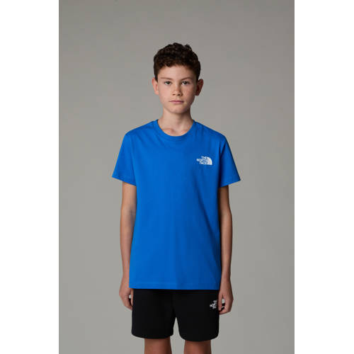 The North Face T-shirt Box NSE blauw afbeelding