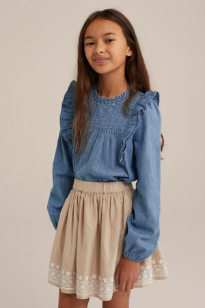 blousetop light blue denim