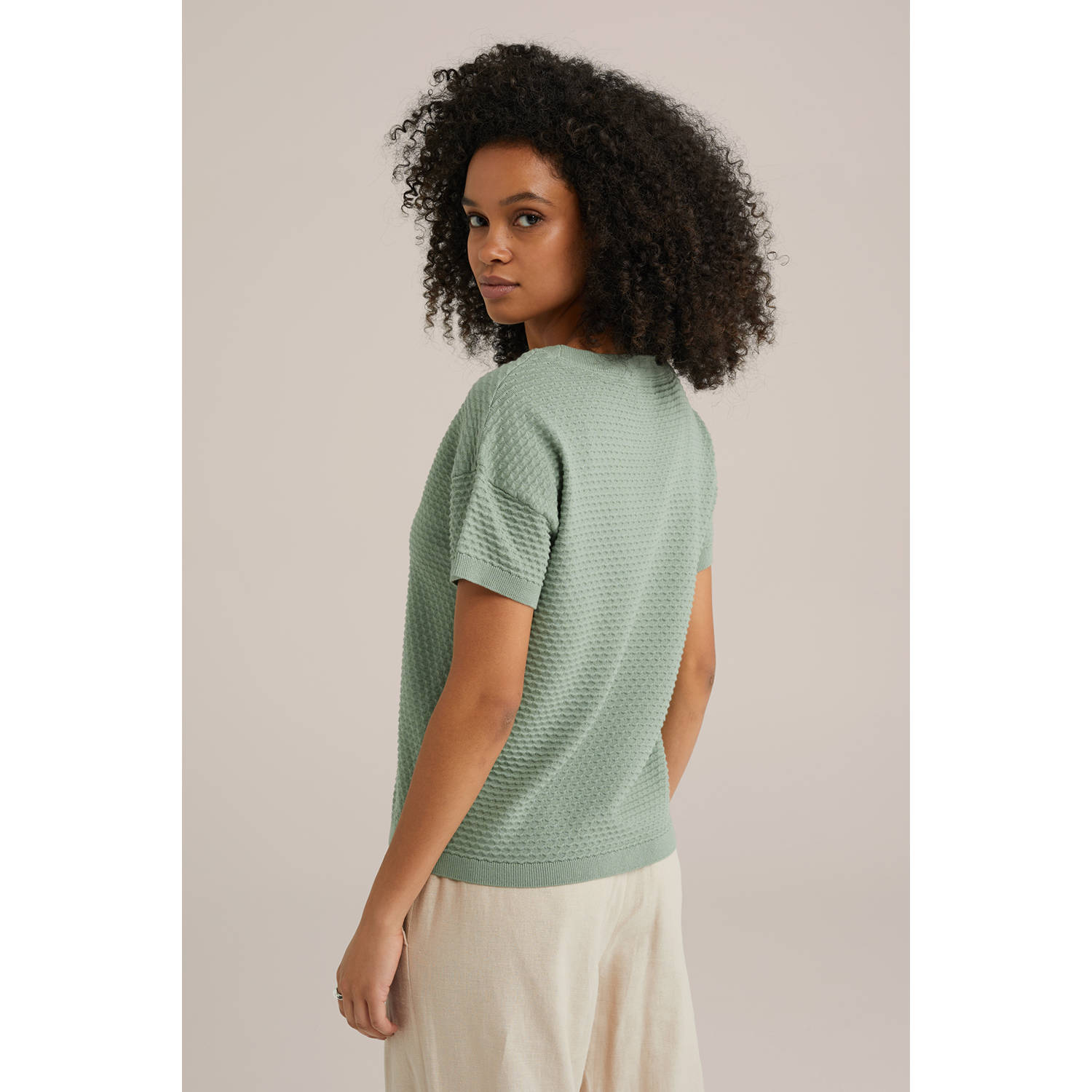 WE Fashion trui groen