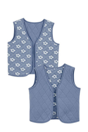 gilet blauw