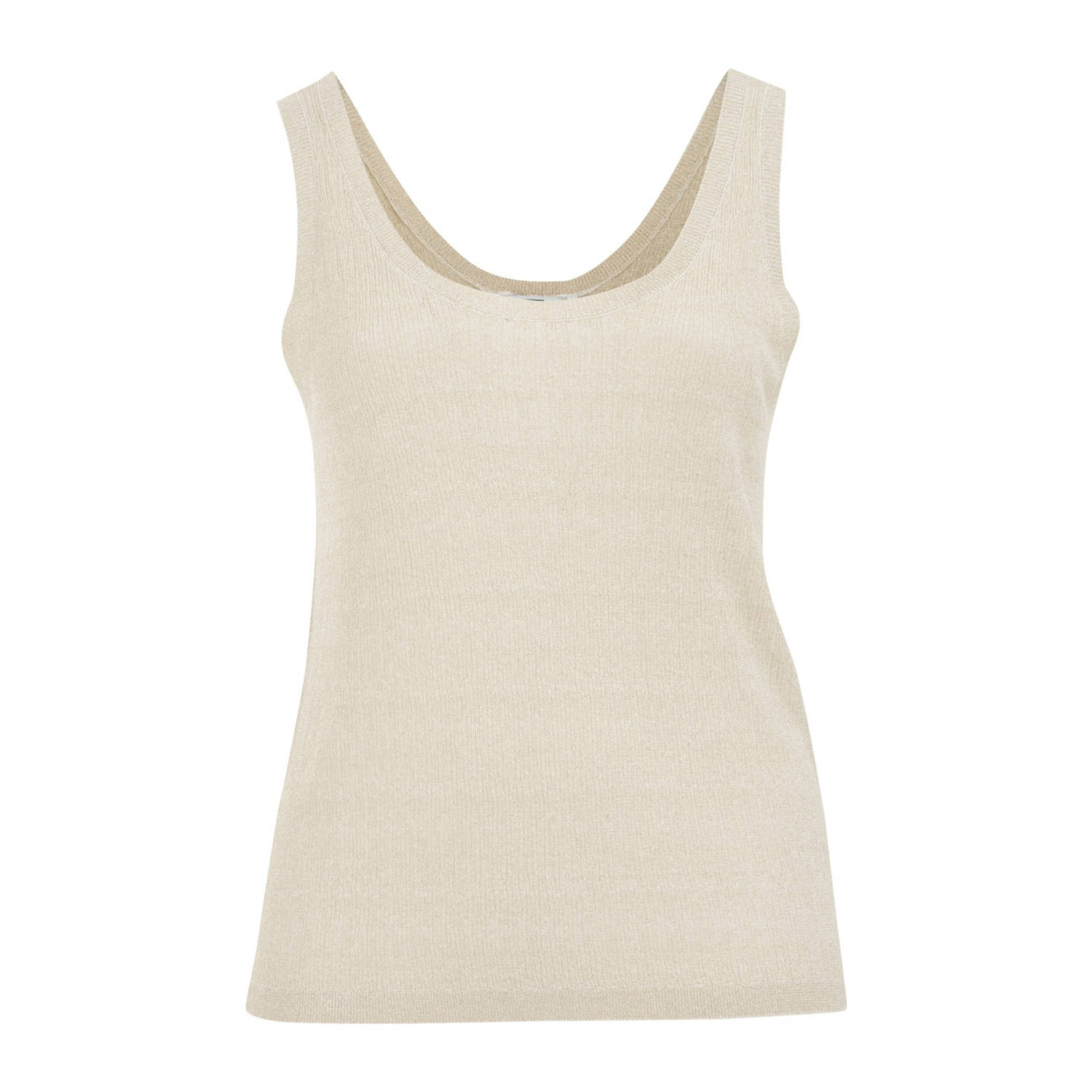 WE Fashion Curve top crème