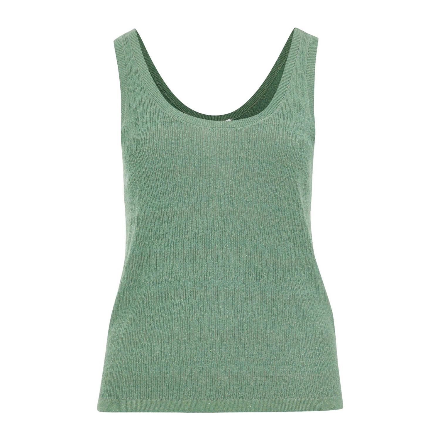 WE Fashion Curve top groen