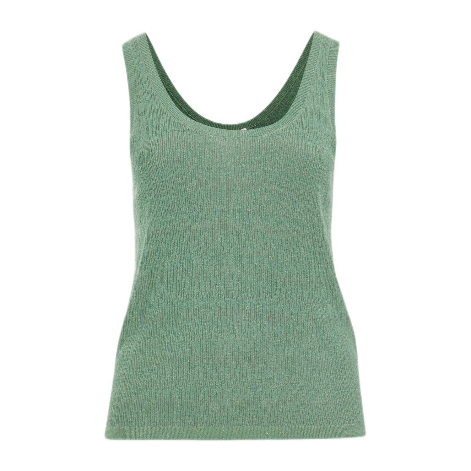 WE Fashion Curve top groen