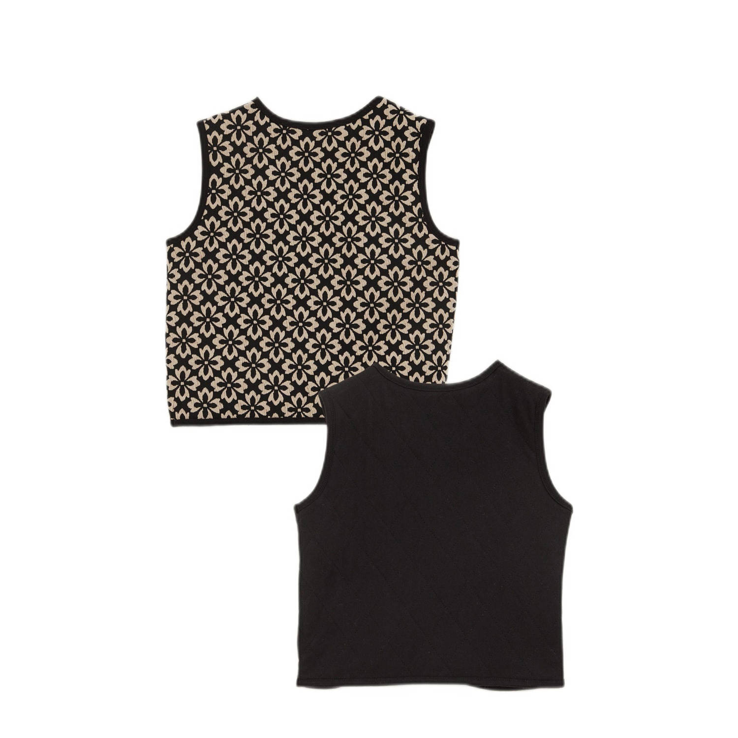 WE Fashion gilet zwart
