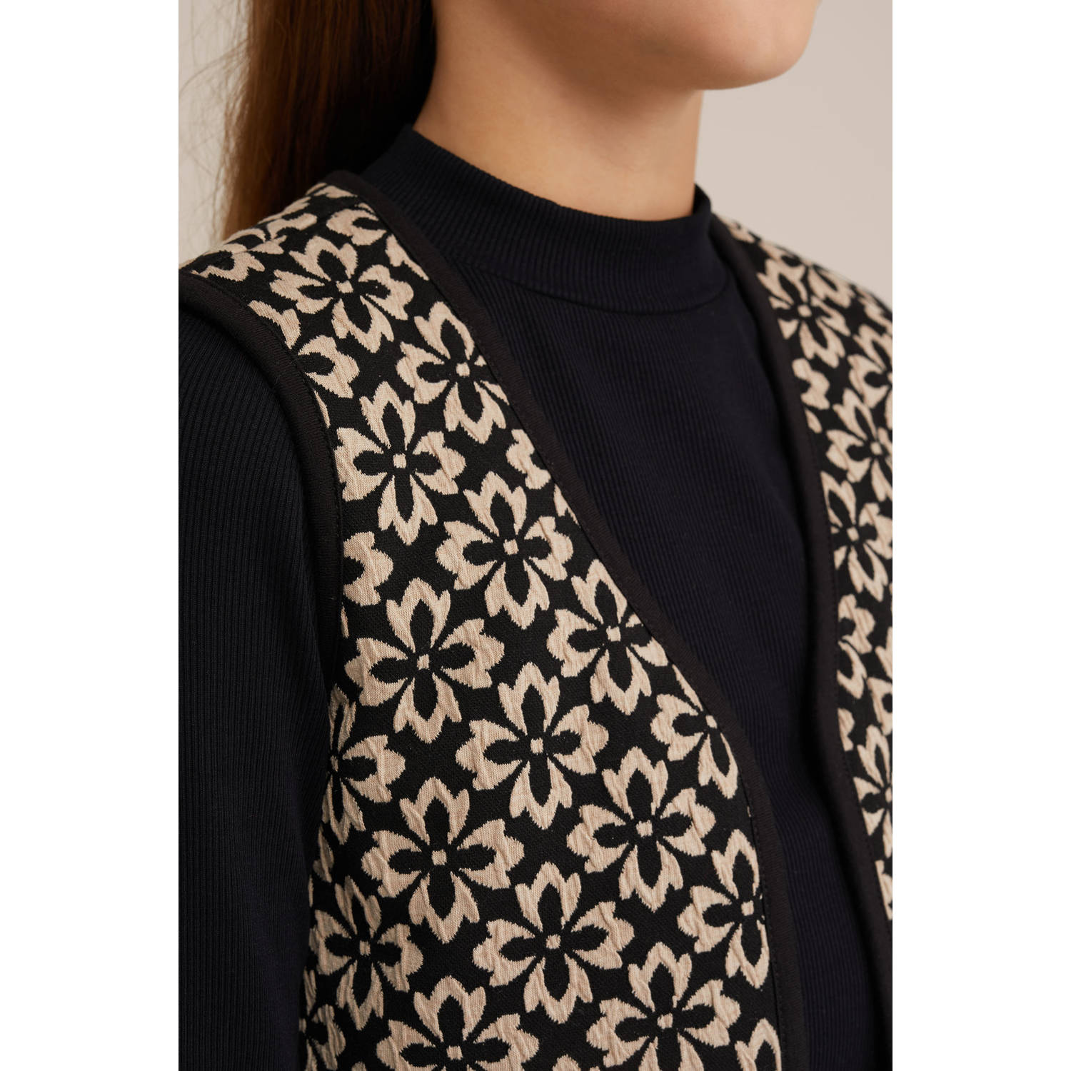 WE Fashion gilet zwart