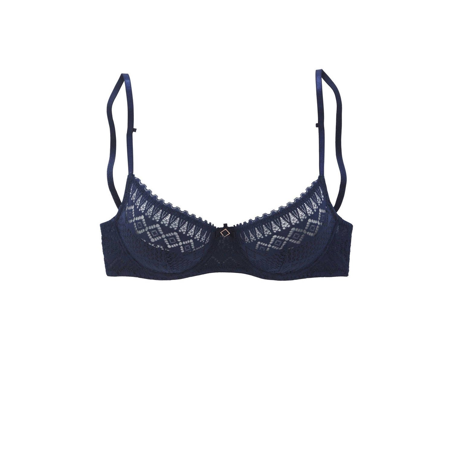 Lascana Balconette-bh Nina met beugels met afneembare ketting accessoire sexy lingerie